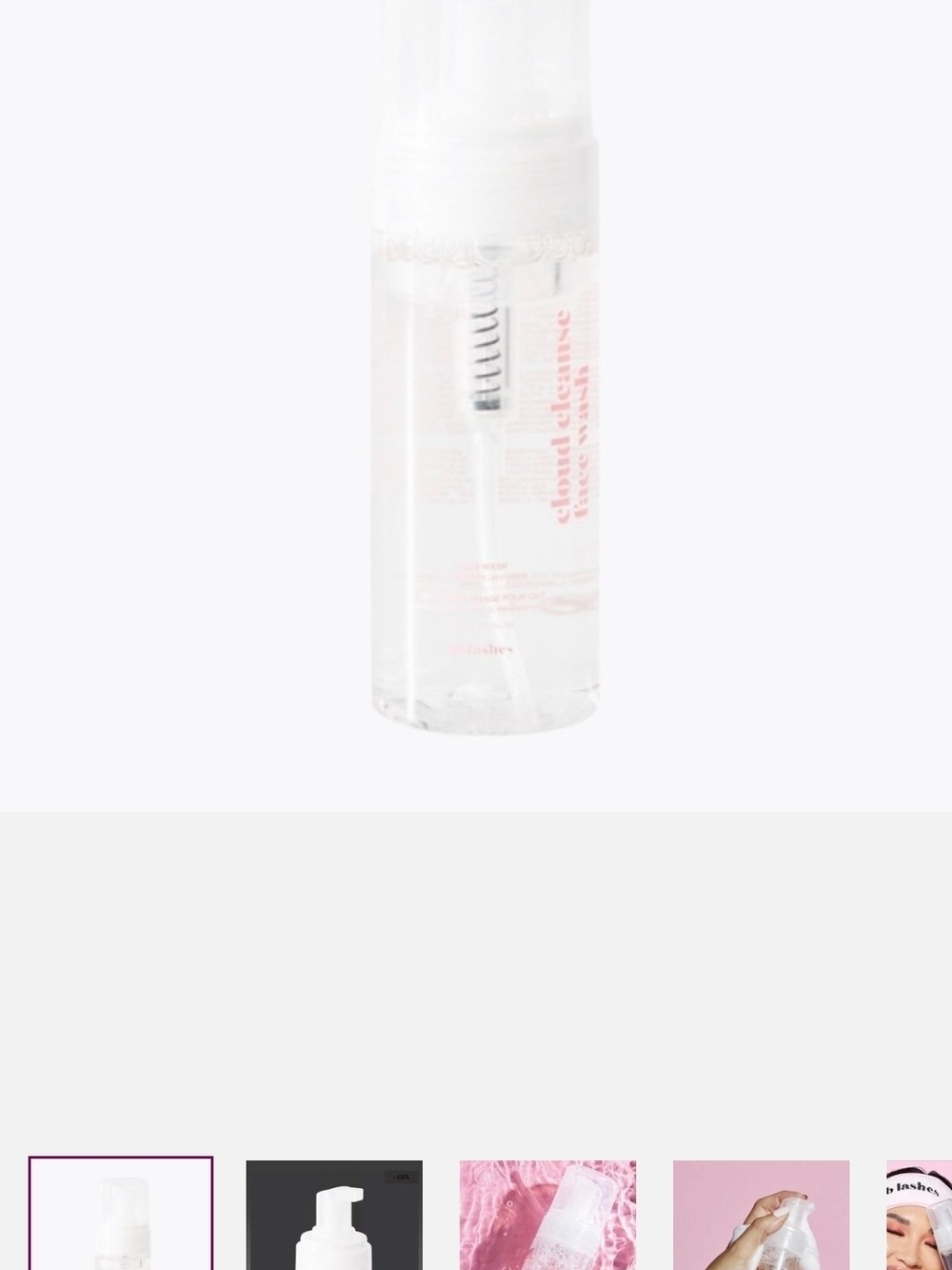 Cloud Cleanse Free Wash Foaming Cleanser – Gentle Daily Exfoliant